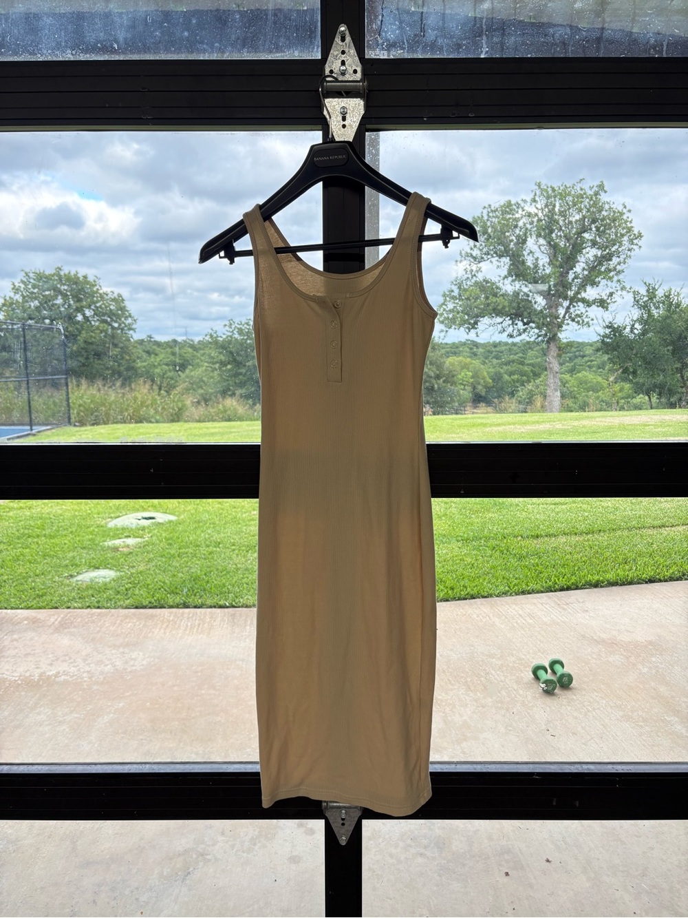 Ribbed Tank Dress